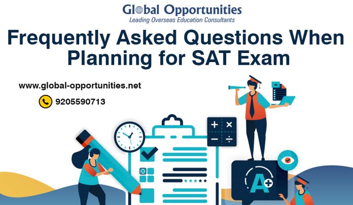 Frequently Asked Questions When Planning for SAT Exam